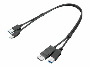 Lenovo ThinkStation mDP + USB-A 3.0 to D hinta ja tiedot | Kaapelit ja adapterit | hobbyhall.fi