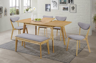 Brando pöytä, 80x120 cm, tammen väri hinta ja tiedot | Ruokapöydät | hobbyhall.fi