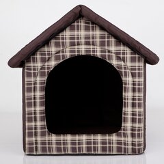 Talo-pesä Hobbydog R2 neliöt, 44x38x45 cm, ruskea hinta ja tiedot | Pedit ja pesät | hobbyhall.fi