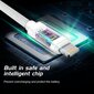 Swissten Textile Universal Quick Charge 3.1 USB-C to Lightning Data and Charging Cable 2m Black hinta ja tiedot | Kaapelit ja adapterit | hobbyhall.fi