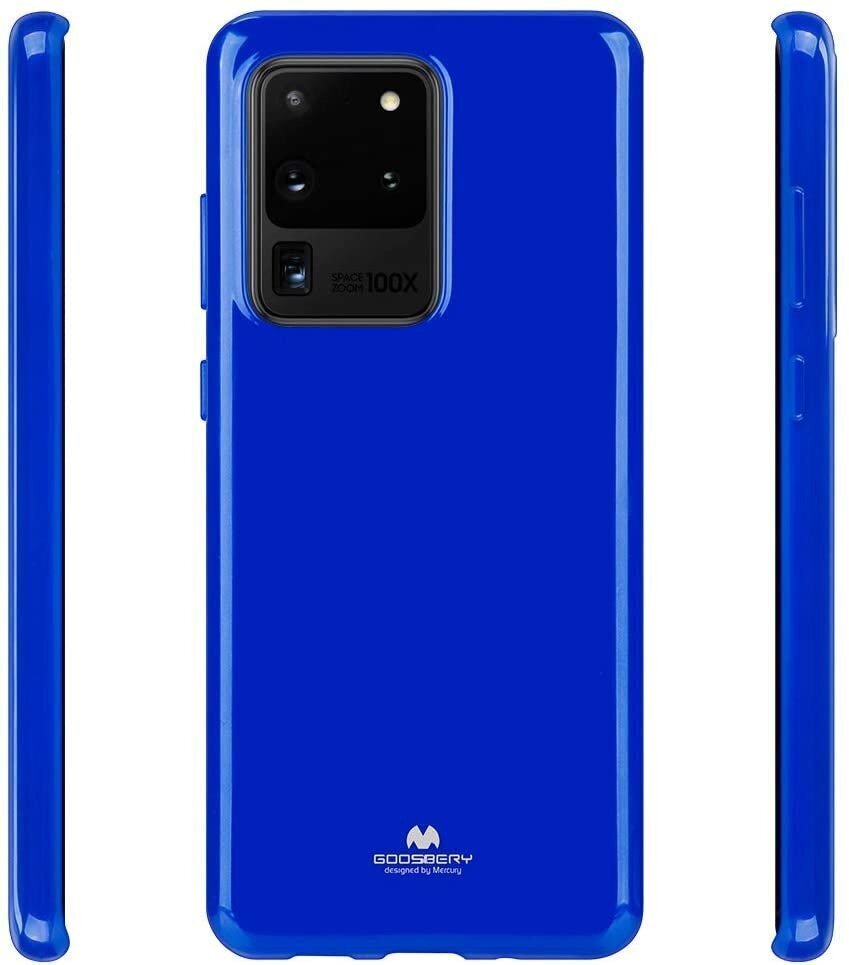 Mercury Jelly - Samsung Galaxy S20, sininen hinta ja tiedot | Puhelimen kuoret ja kotelot | hobbyhall.fi
