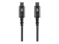 XTORM Premium USB-C PD cable 1m Black hinta ja tiedot | Kaapelit ja adapterit | hobbyhall.fi
