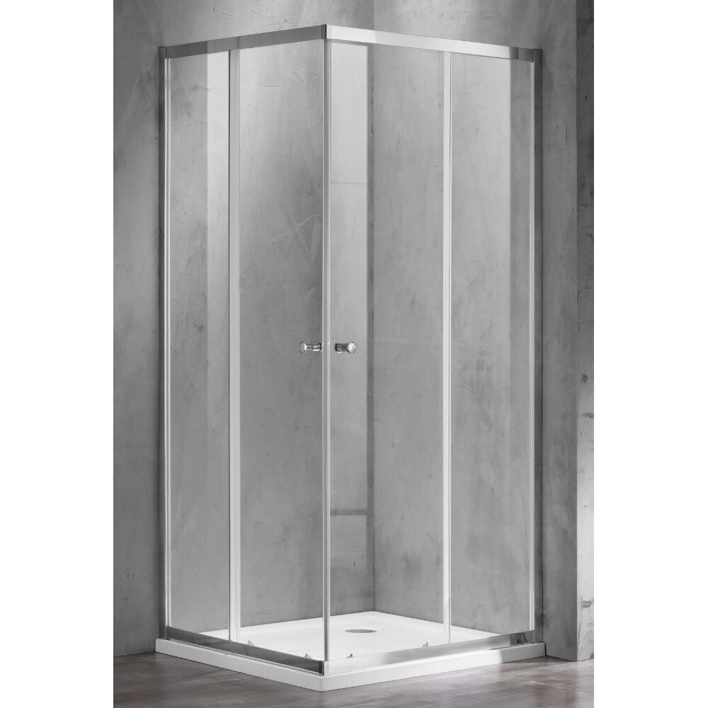 Suihkukaappi O1142, läpinäkyvä ilman jalustaa (vain lasi) hinta ja tiedot | Suihkukaapit ja suihkunurkat | hobbyhall.fi