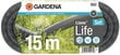 Tekstiililetkusarja Gardena Liano™ Life 13 mm, 15 m hinta ja tiedot | Puutarhaletkut, kastelukannut ja muut kastelutarvikkeet | hobbyhall.fi