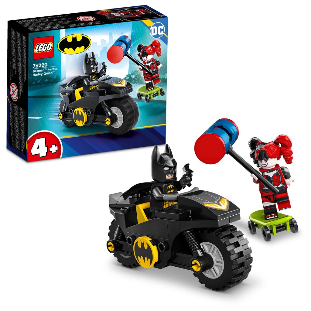 76220 LEGO® Batman vs. Harley Quinn hinta ja tiedot | LEGOT ja rakennuslelut | hobbyhall.fi