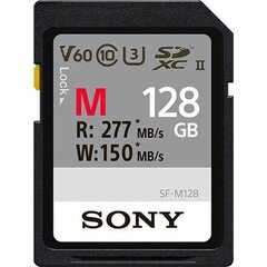 Sonyn muistikortti SDXC 128GB M-Series UHS-II hinta ja tiedot | Kameran muistikortit | hobbyhall.fi