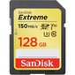 SanDisk Extreme SDXC 128GB hinta ja tiedot | Kameran muistikortit | hobbyhall.fi