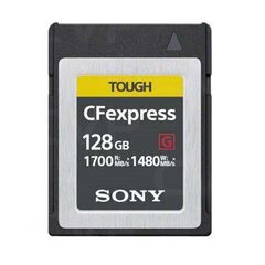 Sony muistikortti CFexpress 128GB Type B Tough hinta ja tiedot | Kameran muistikortit | hobbyhall.fi