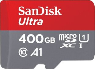 MEMORY MICRO SDXC 400GB UHS-I/W/A SDSQUA4-400G-GN6MA SANDISK hinta ja tiedot | Kameran muistikortit | hobbyhall.fi