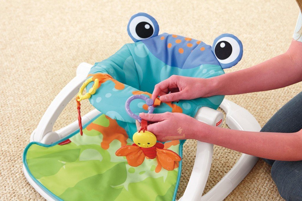 Fisher Price Froggy -istuin vauvalle, BFB12 hinta ja tiedot | Sitterit | hobbyhall.fi