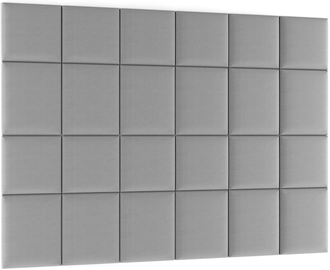 NORE Quadratta Monolith 84 -seinäpaneelisarja, harmaa hinta ja tiedot | Pehmeät seinäpaneelit | hobbyhall.fi