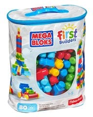 Block setti laukulla MEGA BLOCK, 80 yksityiskohtaa hinta ja tiedot | Mega Bloks Lapset | hobbyhall.fi