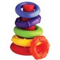 PLAYGRO kehittävä lelu Pyramid with rings Rock and Stack hinta ja tiedot | Vauvan lelut | hobbyhall.fi