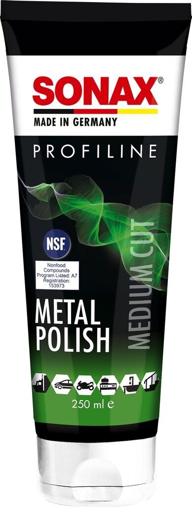 SONAX Profile Metal Polish kiillotustahna hinta ja tiedot | Autokemikaalit | hobbyhall.fi