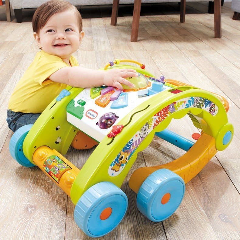 LITTLE TIKES 3-in-1 Kävely- ja toimintapöytä hinta ja tiedot | Vauvan lelut | hobbyhall.fi