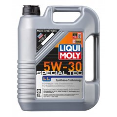 Liqui Moly Leichtlauf Special LL 5W 30 synteettinen moottoriöljy 5L hinta ja tiedot | Moottoriöljyt | hobbyhall.fi