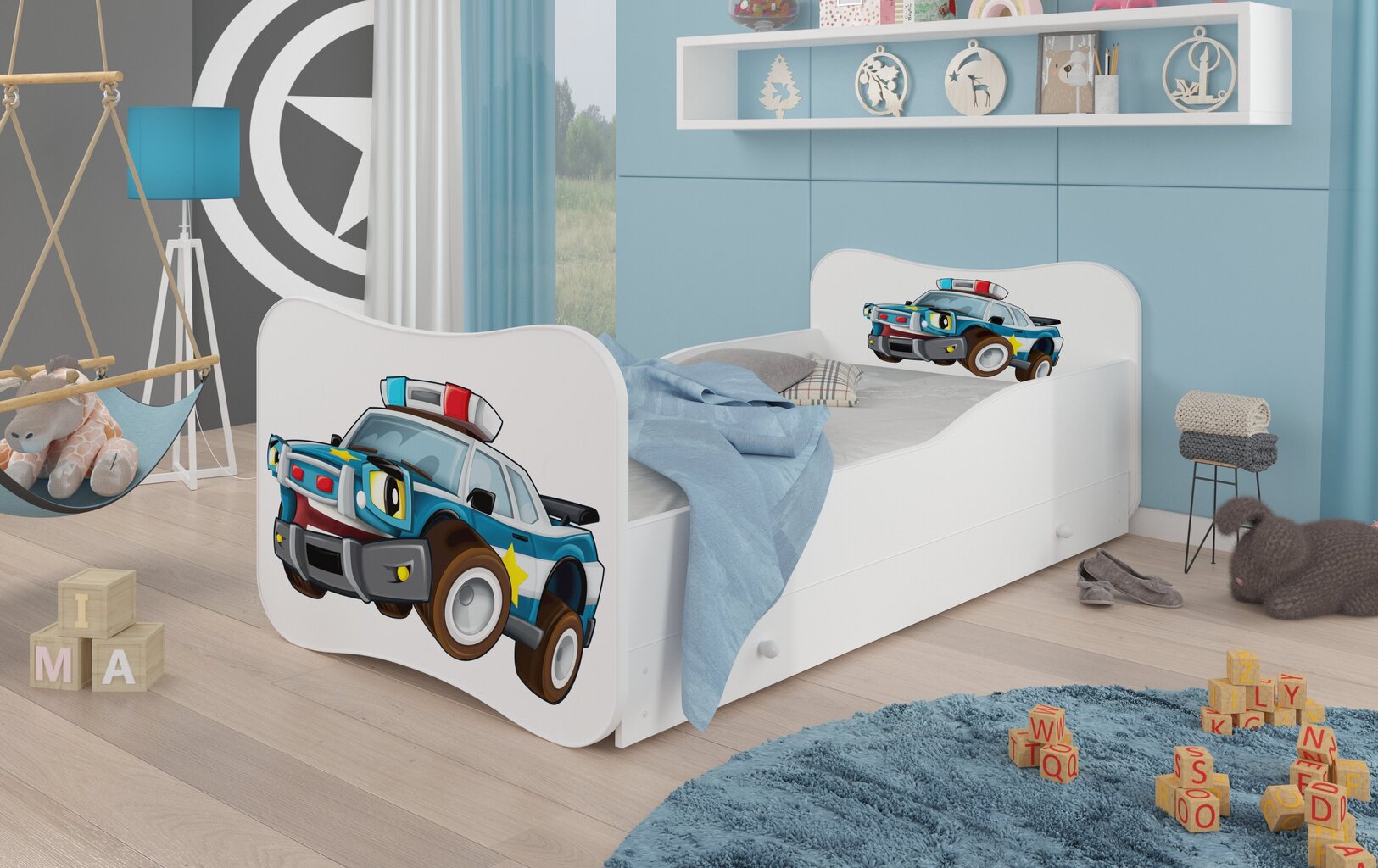Lasten sänky ADRK Furniture Gonzalo L7, 140x70 cm hinta ja tiedot | Lastensängyt | hobbyhall.fi