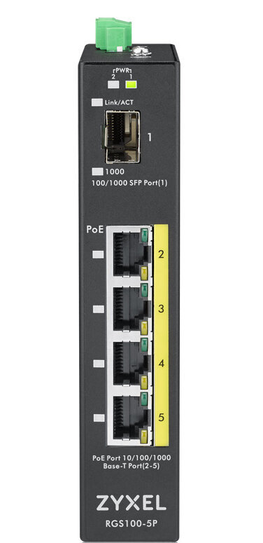 ZyXEL RGS100-5P-ZZ0101F hinta ja tiedot | Reitittimet ja modeemit | hobbyhall.fi