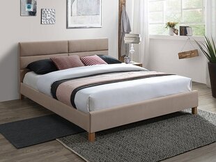 Sänky Signal Meble Sierra, 160x200 cm, beige väri hinta ja tiedot | Sängyt | hobbyhall.fi