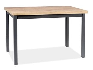 Pöytä Signal Meble Adam, ruskea hinta ja tiedot | Ruokapöydät | hobbyhall.fi