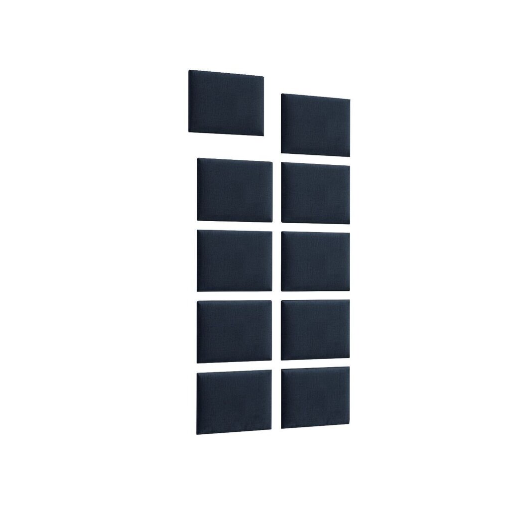 NORE Quadratta Monolith 79 -seinäpaneelisarja, sininen hinta ja tiedot | Pehmeät seinäpaneelit | hobbyhall.fi