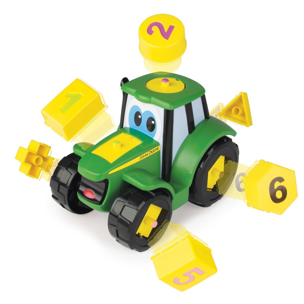 JOHN DEERE traktori Learn & Play Johnny hinta ja tiedot | Vauvan lelut | hobbyhall.fi