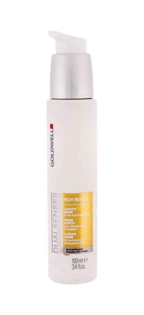 Goldwell Dualsenses Rich repair -hiusseerumi, 100ml hinta ja tiedot | Hiusnaamiot, öljyt ja seerumit | hobbyhall.fi