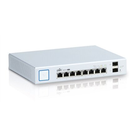 Ubiquiti Switch Unifi US-8-150W PoE 802.3 af and PoE+ 802.3 at hinta ja tiedot | Reitittimet ja modeemit | hobbyhall.fi