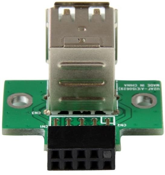 StarTech 2 Port USB Motherboard Header Adapter (USBMBADAPT2) hinta ja tiedot | Komponenttien lisätarvikkeet | hobbyhall.fi