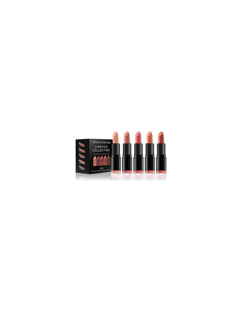 Revolution Pro viiden huulivärin sarja (Lipstick Collection) 5 x 3,2 g. hinta ja tiedot | Huulipunat, huulikiillot ja huulirasvat | hobbyhall.fi