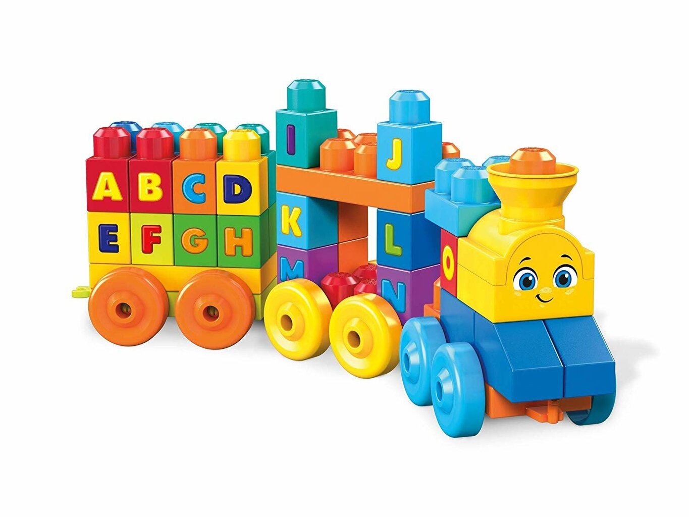 Rakennuspalikat ABC Music Train hinta ja tiedot | Vauvan lelut | hobbyhall.fi