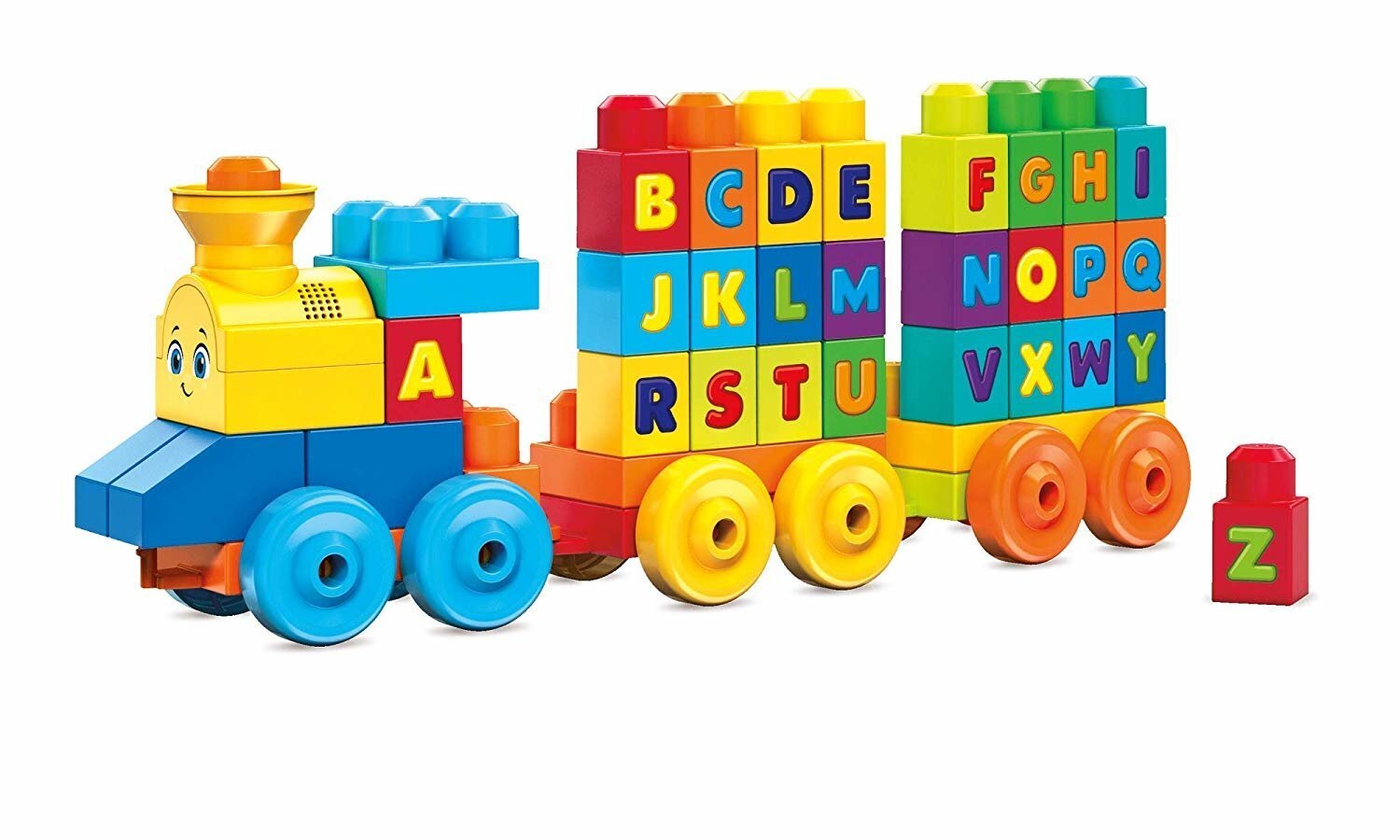 Rakennuspalikat ABC Music Train hinta ja tiedot | Vauvan lelut | hobbyhall.fi