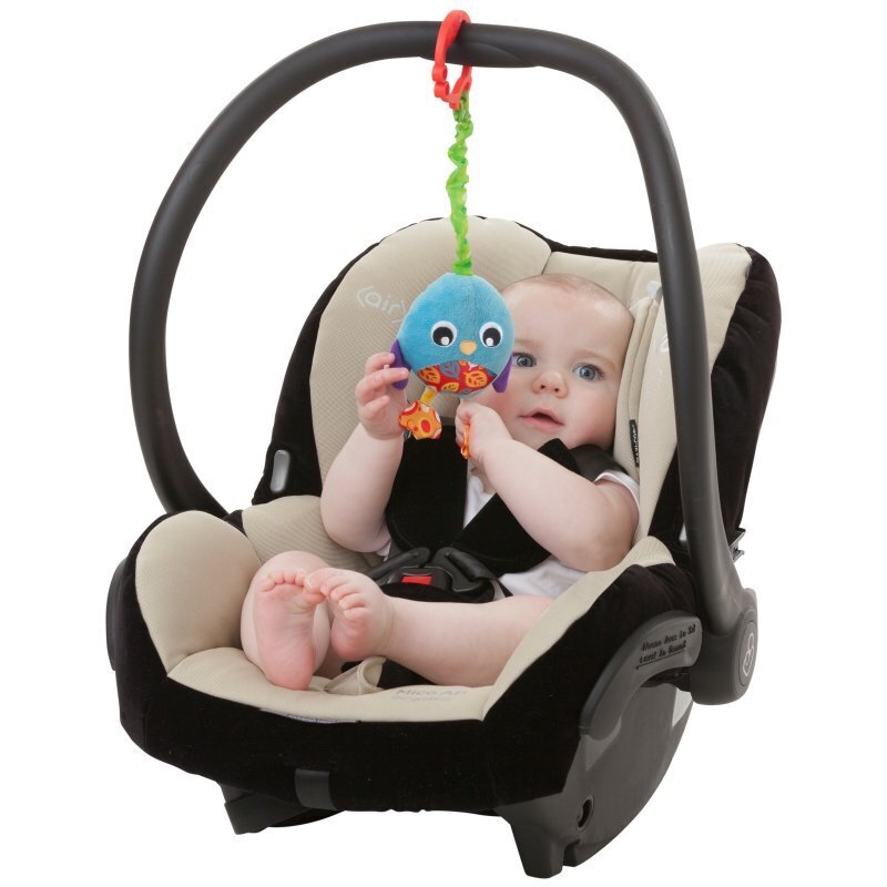 PLAYGRO ripustettava vaunulelu Wiggly Poppy Penguin, 0186973 hinta ja tiedot | Vauvan lelut | hobbyhall.fi