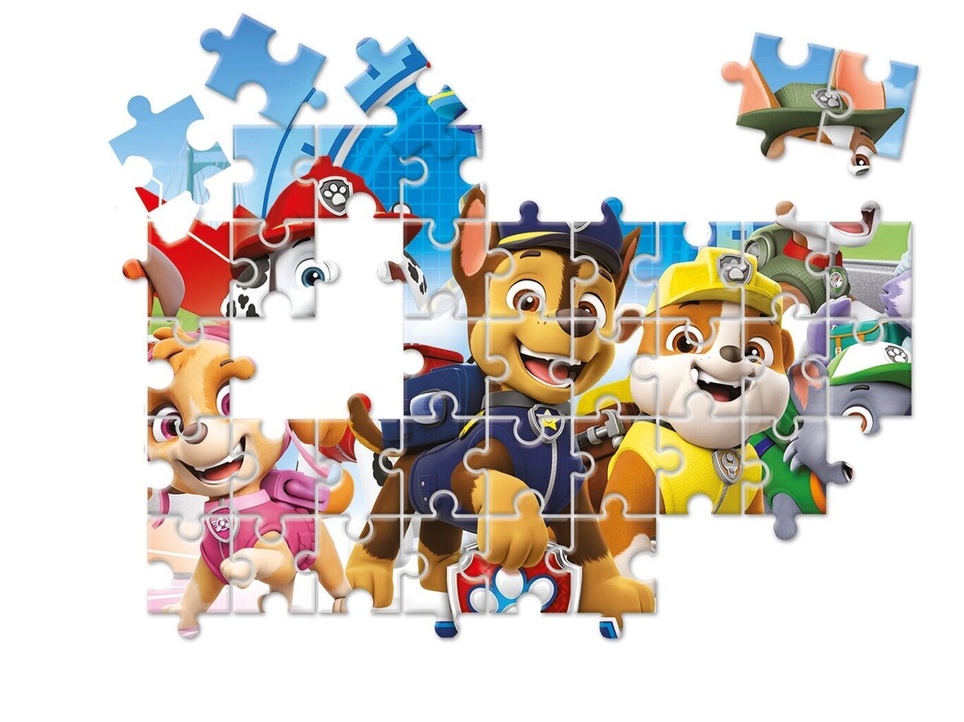 Palapeli Clementoni Supercolor Puzzle (Paw Patrol (Ryhmä Hau)), 30 kpl hinta ja tiedot | Palapelit | hobbyhall.fi