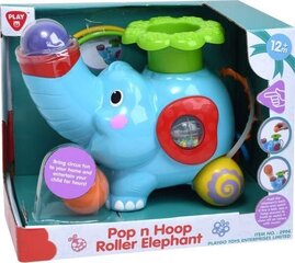 PLAYGO kehittävä lelu Pop N Hoop Roller Elephant hinta ja tiedot | Vauvan lelut | hobbyhall.fi