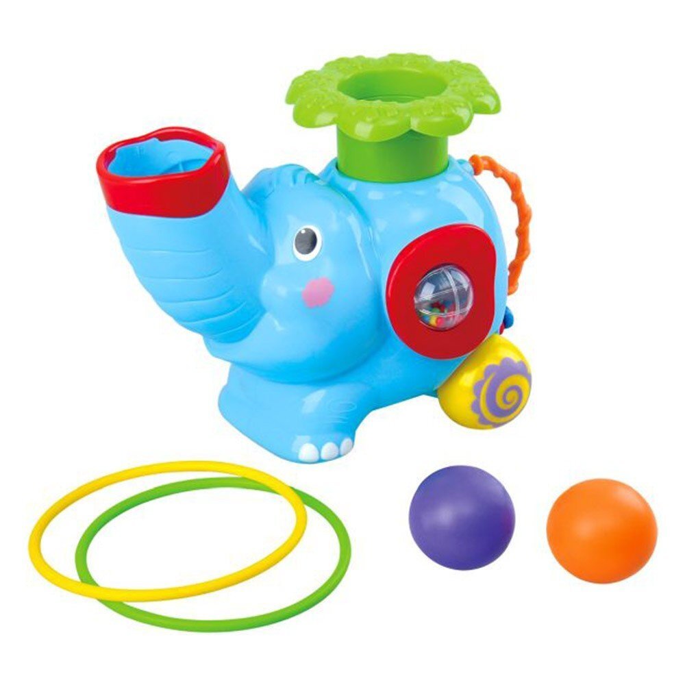 PLAYGO kehittävä lelu Pop N Hoop Roller Elephant hinta ja tiedot | Vauvan lelut | hobbyhall.fi