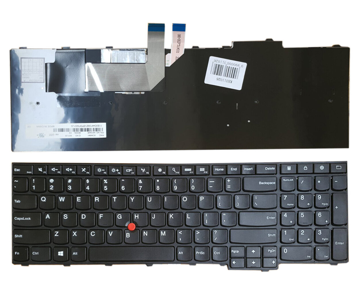 Lenovo ThinkPad T540, T540P, W540, E531, E540, L540, KM-105U hinta ja tiedot | Komponenttien lisätarvikkeet | hobbyhall.fi