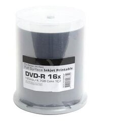 DVD Ritek DVD-R 4,7 GB, 100 kpl hinta ja tiedot | Vinyylilevyt, CD-levyt, DVD-levyt | hobbyhall.fi