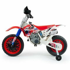 Moottoripyörä Injusa Cross CR, valkoinen hinta ja tiedot | Poikien lelut | hobbyhall.fi