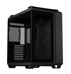 Kotelo|ASUS|TUF Gaming GT502|MidiTower|Ei sisälly|ATX|MicroATX|MiniITX|Väri musta|GT502TUFGAMING hinta ja tiedot | Asus Tietokoneen komponentit | hobbyhall.fi