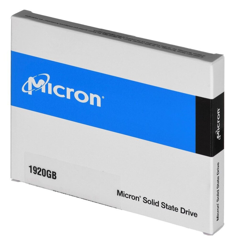 Micron 5300 MAX (MTFDDAK1T9TDT-1AW1ZABYYR) Sisäinen SSD-kiintolevy hinta ja tiedot | Kovalevyt | hobbyhall.fi