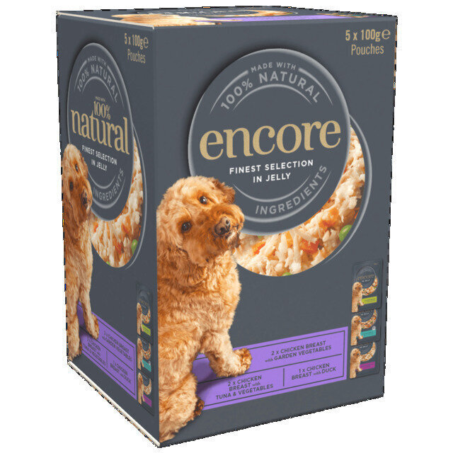 ENCORE DOG MEAL BAG MIX DELUX 100G, 5 kpl hinta ja tiedot | Koiran märkäruoka | hobbyhall.fi