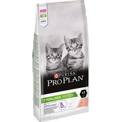 PRO PLAN KITTEN TÄYSRAVINTO LOHI 10KG hinta ja tiedot | Purina Kissat | hobbyhall.fi