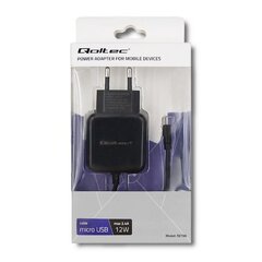 Qoltec 50196, MicroUSB, 2.4A hinta ja tiedot | Qoltec Puhelimet, älylaitteet ja kamerat | hobbyhall.fi