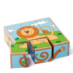 Eco Wooden Educational 6 -palikkapalapeli hinta ja tiedot | Vauvan lelut | hobbyhall.fi