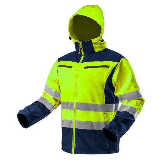 Työtakki SOFTSHELL hyvä näkyvyys, keltainen M / 52 hinta ja tiedot | Työvaatteet | hobbyhall.fi