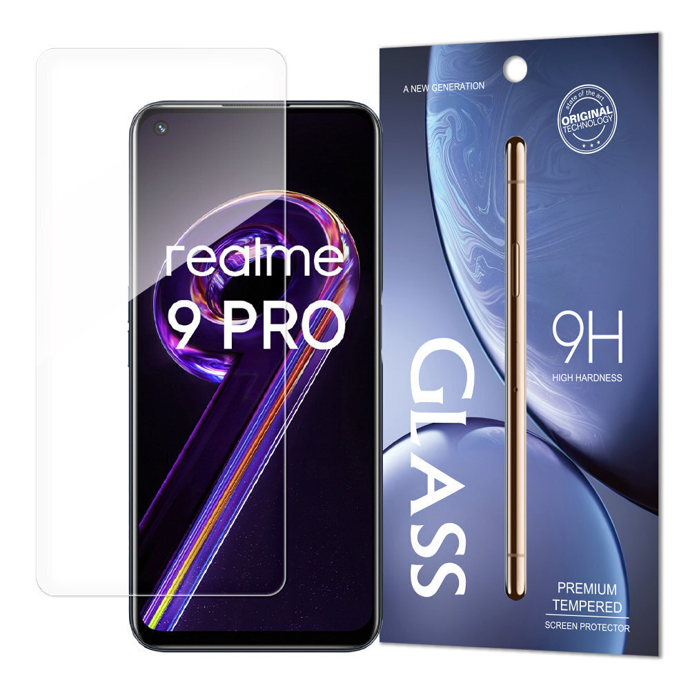 Tempered 9H Realme 9 Pro hinta ja tiedot | Näytönsuojakalvot ja -lasit | hobbyhall.fi