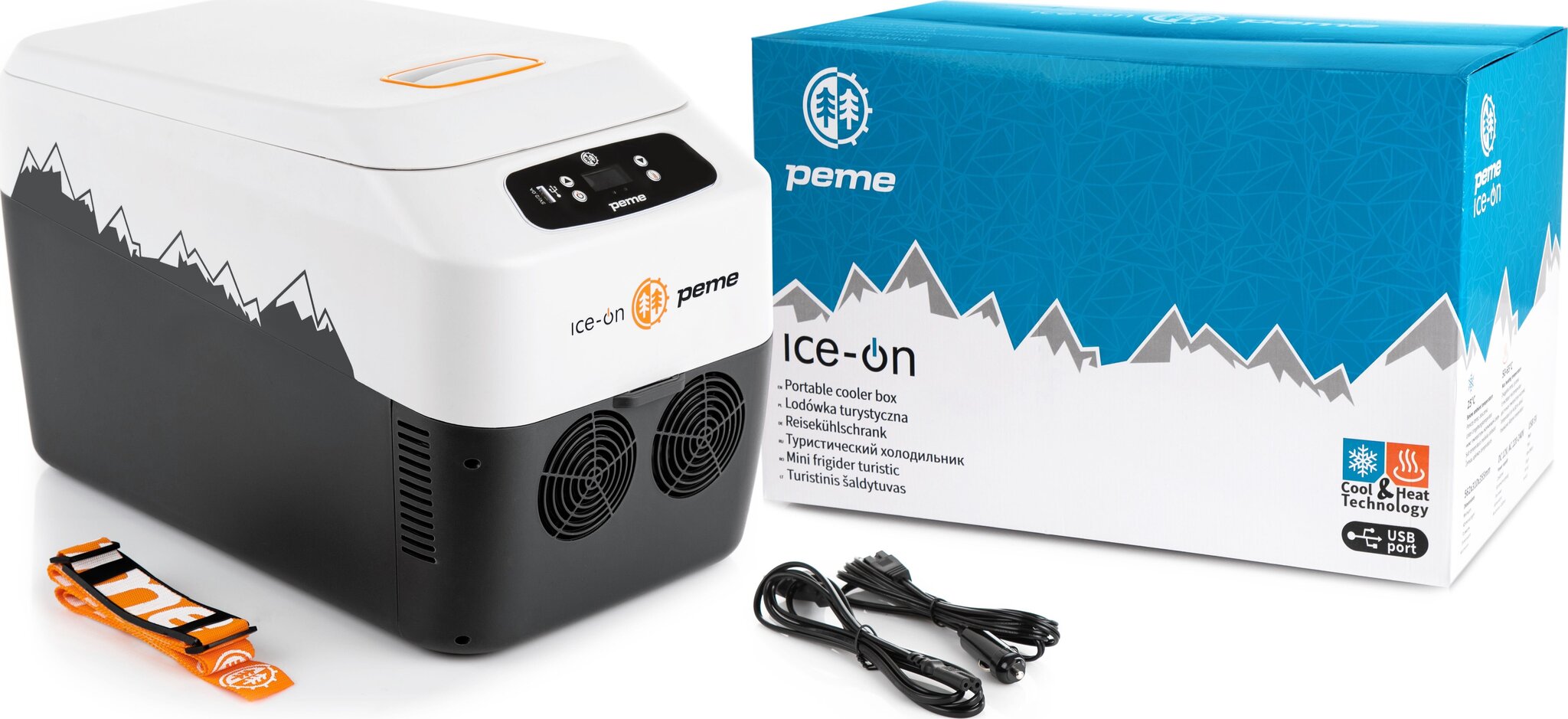 Peme Ice-on iOG-30L Adventure Orange hinta ja tiedot | Matkajääkaapit ja kylmälaukut autoon | hobbyhall.fi
