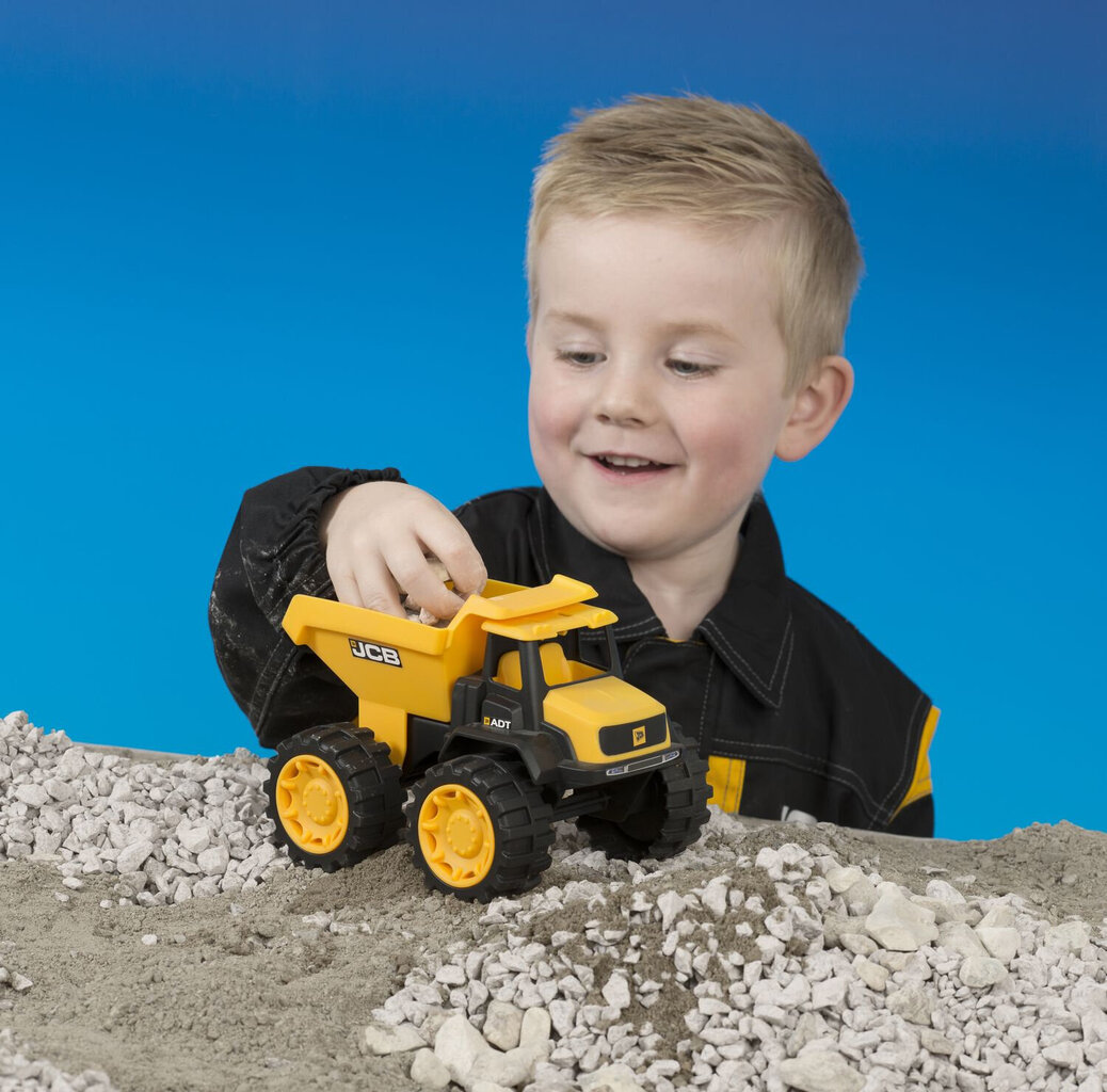 JCB Kippiauto, 17,5 cm hinta ja tiedot | Vauvan lelut | hobbyhall.fi