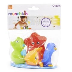 Munchkin Sea Squirts Ocean, kylpylelut 4 kpl hinta ja tiedot | Vauvan lelut | hobbyhall.fi